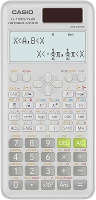 Casio fx-115es plus2 deuxième édition, calculatrice scientifique avancée