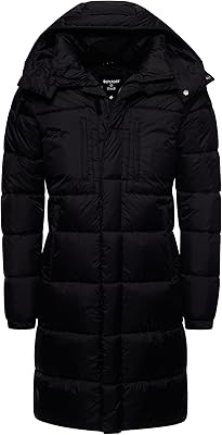 Veste matelassée touchline pour homme noir