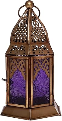 Lanterne hilalful faite à la main, petite | convient pour le salon, la chambre