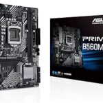 Asus prime b560m-k intel b560 lga 1200 micro atx noir, 90mb16s0-m0eay0