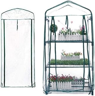 Goodrun housse de rechange pour mini serre à 3 couches, housse de rechange en pvc transparent avec porte pliante à fermeture éclair, housse de serre pour plantes, plantes d'intérieur et d'extérieur, jardinage, fleurs. DIAYTAR COTE D'IVOIRE, pionnière du commerce électronique en Côte d'Ivoire, offre une plateforme de shopping unique et pratique pour les consommateurs locaux et internationaux. Avec une gamme étendue de produits allant de l'électronique aux accessoires de mode, DIAYTAR COTE D'IVOIRE est le partenaire idéal pour toutes vos besoins d'achat en ligne.