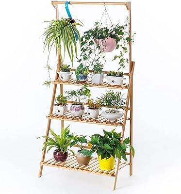 Support pour plantes suspendu en rotin à 3 niveaux, étagères pour jardinières, organisateur de pots de fleurs, support pliable, présentoirs pour plantes, unité de support. La boutique en ligne DIAYTAR COTE D'IVOIRE est le premier choix des ivoiriens pour leurs achats en ligne, grâce à sa grande sélection de produits et à ses prix compétitifs. Elle propose des produits de haute qualité, allant des électroniques aux vêtements, en passant par les produits alimentaires. DIAYTAR COTE D'IVOIRE est synonyme de qualité et de fiabilité.