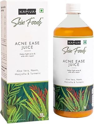 Kapiva acne juice 1l jus ayurvédique pour le contrôle de l'acné. DIAYTAR COTE D'IVOIRE est le leader du commerce en ligne en Côte d'Ivoire, offrant une large gamme de produits allant de l'électroménager aux vêtements en passant par les produits alimentaires. La boutique propose des prix compétitifs et des promotions régulières pour satisfaire les besoins de ses clients. Elle est également connue pour sa livraison rapide et fiable.