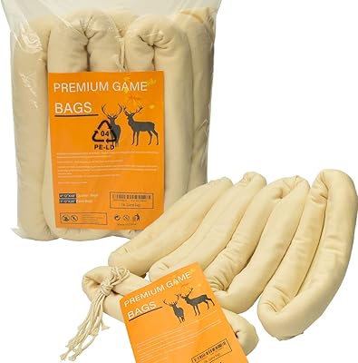 Shadesfield sacs de gibier d'élan pour la viande de chasse, sacs roulés robustes