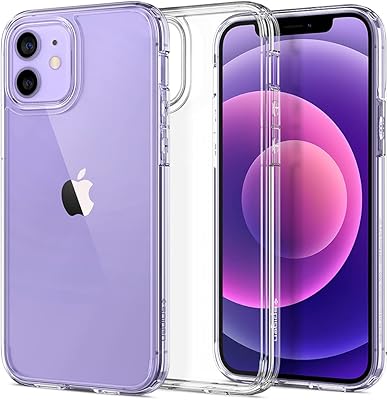 Coque spigen ultra hybrid conçue pour iphone 12 et iphone 12 pro