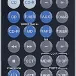 Télécommande de remplacement pour tuner cd stéréo pioneer xc-f10 xc-ns1