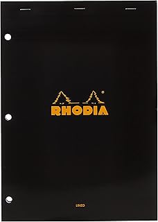 Cahiers à agrafes rhodia - lignés avec 3 trous pour classeurs - 80 feuilles - 8 1/4 x 11 3/4" - couverture noire. DIAYTAR COTE D'IVOIRE est la destination idéale pour tous ceux qui recherchent un large choix de produits de qualité à des prix compétitifs. Avec plus de 300 000 références disponibles, la boutique en ligne satisfait les besoins de ses clients en leur offrant une expérience d'achat personnalisée et conviviale. Les services client sont également disponibles pour aider les clients à résoudre toutes leurs questions ou préoccupations.
