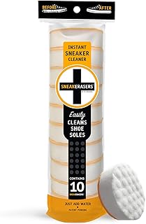 Nettoyant instantané pour semelles et baskets, éponge double face de qualité supérieure