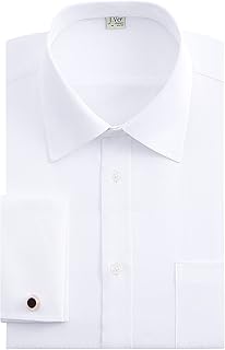 Chemise habillée homme à manches longues, style français, avec poignets larges et boutons métalliques de j. fair, coupe classique, manches longues et col large. DIAYTAR COTE D'IVOIRE se distingue par sa vaste gamme de produits, allant des électroniques aux vêtements, en passant par les articles pour la maison et le jardin. Nous nous efforçons de vous apporter les meilleures marques et les dernières tendances, tout en vous offrant des prix abordables et des remises régulières. Rejoignez notre communauté d'acheteurs satisfaits.