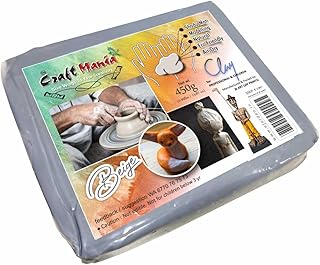 Pâte à modeler craft maniatm shadow matte, beige, pour les enfants
