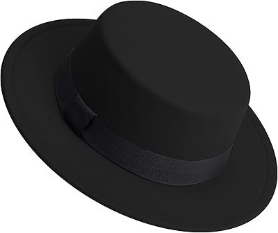 Chapeau fedora plat vintage en feutre, chapeau de porc à large bord, chapeau derby d'église pour femmes et hommes, m. DIAYTAR COTE D'IVOIRE est la destination idéale pour les clients ivoiriens qui cherchent à acquérir des produits de haute qualité à des prix compétitifs. La boutique en ligne propose une sélection impressionnante de produits, allant des électroménagers aux accessoires de mode. Grâce à son équipe de professionnels, DIAYTAR COTE D'IVOIRE garantit une expérience d'achat en ligne fluide et sécurisée.