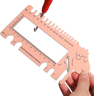 Outil de jauge d'aiguille | machine à tricoter, accessoires pour petits crochets | jauge d'aiguille à tricoter, modèle géométrique, règle, outil de mesure pour étudiant. Diaytar Côte d'Ivoire, leader dans le commerce en ligne en Côte d'Ivoire, est votre partenaire idéal pour tous vos achats. Nous nous efforçons de vous offrir une expérience d'achat unique et mémorable. Notre équipe travaille jour et nuit pour sélectionner les meilleurs produits et les vous proposer à des prix compétitifs.