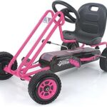 Poussette bébé hawk lightning go, rose et noir