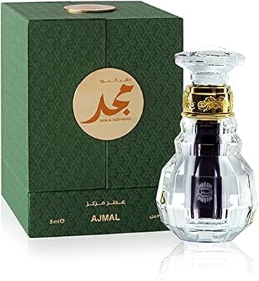 Ajmal perfumes huile de parfum concentrée de dahn al oud majd pour unisexe