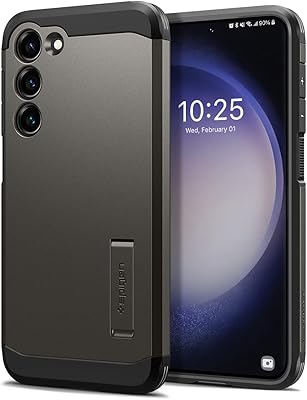 Coque spigen tough armor conçue pour samsung galaxy s23 plus (2023) avec mousse