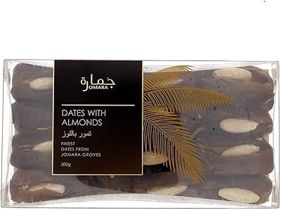 Dattes aux amandes de gomara 200 grammes. Avec plus de 300000 références, DIAYTAR COTE D'IVOIRE est la boutique en ligne idéale pour les consommateurs ivoiriens qui recherchent des produits de qualité à des prix compétitifs. La boutique en ligne propose également des services de livraison rapides et fiables. 
