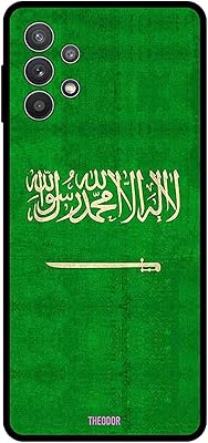 Coque de protection pour téléphone portable samsung galaxy a32, réseau 4g, avec le drapeau