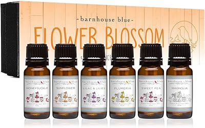 Huile essentielle de qualité florale de qualité supérieure - coffret cadeau de 6