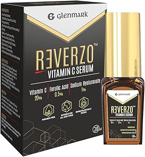 Sérum à la vitamine c reverzo glenmark avec 20 % de vitamine c