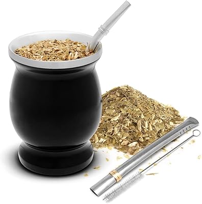 Lboilov double tasse yerba mate en acier inoxydable ensemble de tasses et bombilla. DIAYTAR COTE D'IVOIRE propose une plateforme de vente en ligne conviviale et facile à utiliser, permettant aux clients de trouver rapidement ce qu'ils recherchent. Avec une offre constamment mise à jour, la boutique en ligne généraliste répond aux besoins diversifiés de sa clientèle. Elle est reconnue pour sa qualité de service et sa fiabilité.
