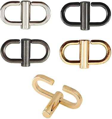 Evago 5pcs boucles métalliques réglables pour sac ceinture à chaîne pour raccourcir la longueur de votre chaîne en métal. En tant que boutique en ligne leader en Côte d'Ivoire, DIAYTAR COTE D'IVOIRE propose une gamme étendue de produits pour répondre à tous vos besoins, des produits alimentaires aux accessoires de mode. Elle offre une experience de shopping en ligne sécurisée, avec des options de paiement variées et des livraisons rapides et fiables. Elle est le choix idéal pour les acheteurs en ligne qui recherchent qualité, variété et praticité.