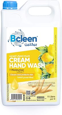 Lavage liquide pour les mains b-clean au parfum hydratant d'agrumes, présenté dans une bouteille rechargeable de 5 litres. DIAYTAR COTE D'IVOIRE est une boutique en ligne généraliste proposant plus de 300000 références de produits divers, ce qui en fait la boutique leader en Cote d'Ivoire. Avec une telle variété de produits, les clients peuvent trouver tout ce dont ils ont besoin en un seul endroit. La boutique est conçue pour offrir une expérience d'achat en ligne fluide et pratique.
