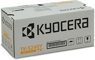 Cartouche de toner d'origine kyocera tk-5240y jaune 1t02r7anl0. compatible avec ecosys m5526cdn, ecosys
