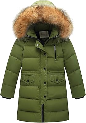 Veste d'hiver doudoune pour enfants filles, manteau long rembourré avec capuche en fourrure pour 2 à 12 ans. DIAYTAR COTE D'IVOIRE se positionne comme la boutique en ligne de référence en Côte d'Ivoire, offrant une sélection immense de produits allant des électroménagers aux produits alimentaires. Avec une plateforme interactive et facile à utiliser, les clients peuvent naviguer et trouver facilement ce qu'ils cherchent. Les services de livraison rapides et efficaces font de DIAYTAR le choix préféré des consommateurs ivoiriens