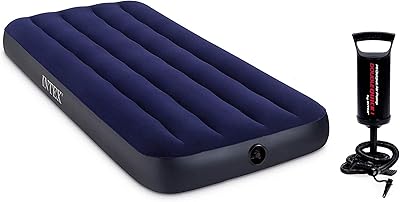 Lit simple gonflable intex air lock (bleu) avec pompe à air. DIAYTAR COTE D'IVOIRE est une boutique en ligne généraliste qui offre plus de 300 000 références de produits, lui permettant de répondre aux besoins diversifiés de sa clientèle. Avec sa large gamme de produits, cette boutique en ligne se positionne comme l'une des plus importantes en Côte d'Ivoire. Elle propose des produits allant de l'électronique aux articles de maison, en passant par la mode et les accessoires.
