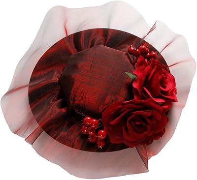 Chapeau de boule minkissy pour femmes, décorations de cheveux, décor de roses, chapeau fascinateur de mariage, décoration de cheveux de mariage, chapeau de fête pour femmes, fournitures de fête, chapeau d'étiquette d'hôtesse de l'air, décoration de cheveux pour femmes. DIAYTAR COTE D'IVOIRE, c'est la garantie d'une expérience d'achat en ligne de haute qualité. Nous sélectionnons soigneusement nos produits pour vous offrir le meilleur choix. Notre équipe de professionnels est à votre disposition pour vous aider à trouver ce que vous cherchez.