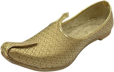 Punjabi jutti pour hommes d'affaires faits à la main ethnique mojari chaussures