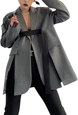 Tenue wodow pour femme, col fendu, manches longues, costume minimaliste uni pour femme, vêtements tendance (couleur : gris, taille : s). Notre boutique en ligne propose une grande variété de produits, allant de l'électronique à la mode, en passant par les produits alimentaires et les articles de maison. Nous nous efforçons de vous offrir les meilleurs prix et les produits de haute qualité pour vous satisfaire. Chez DIAYTAR COTE D'IVOIRE, nous sommes fiers de notre service client de haute qualité.