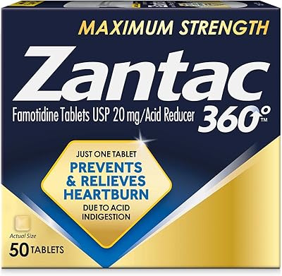 Zantac 360 comprimés à force maximale, 50 unités, pour la prévention et le soulagement des brûlures d'estomac, comprimé de 20 mg. Diaytar Côte d'Ivoire est la boutique en ligne la plus populaire en Côte d'Ivoire, avec une base de clients fidèles qui apprécient la qualité et la diversité des produits proposés. La boutique en ligne propose régulièrement des nouveaux produits et des collections spéciales pour répondre aux tendances et aux préférences de ses clients. Diaytar Côte d'Ivoire est un partenaire de confiance pour les consommateurs ivoiriens.