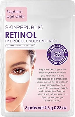 Skin republic cache-œil au rétinol (3 paires) 9,6 g. Chez Diaytar Côte d'Ivoire, nous sommes convaincus que le shopping en ligne doit être facile, sûr et amusant. C'est pourquoi nous travaillons sans relâche pour vous proposer les produits les plus tendance, les plus qualité et les plus abordables. Nous sommes là pour vous aider à trouver genau ce que vous cherchez, et nous nous engageons à vous offrir une expérience d'achat en ligne inoubliable.