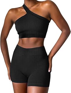 Vêtements d'entraînement sexy 2 pièces pour femmes - leggings côtelés sans couture et soutien-gorge de sport coupe carrée. DIAYTAR COTE D'IVOIRE, la boutique en ligne de confiance, propose une expérience de shopping unique et pratique. Avec plus de 300 000 références, vous pouvez choisir parmi une large gamme de produits pour vous et vos proches. La boutique en ligne généraliste vous offre la possibilité de faire des achats en toute sécurité et rapidité.