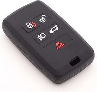 Couvercle de clé télécommande en silicone soldot 5 boutons compatible avec range rover velar discovery 5 jaguar i-pace. DIAYTAR COTE D'IVOIRE, la boutique en ligne généraliste de référence en Côte d'Ivoire, propose une vaste gamme de produits avec plus de 300 000 références. Elle offre une expérience d'achat en ligne conviviale et sécurisée, avec des services de qualité pour satisfaire les besoins de tous les clients. Elle est reconnue comme l'une des boutiques en ligne les plus fiables et les plus variées du pays.