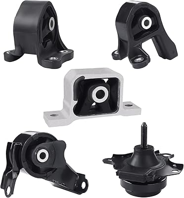 Jdmon 5 pièces d'installation de support moteur de remplacement pour honda crv 2002-2006