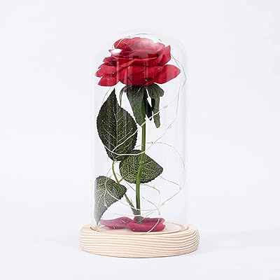 Guirlande lumineuse led sur une fleur en verre et bois, une fleur éternelle élégante (rouge). La boutique en ligne DIAYTAR COTE D'IVOIRE propose une expérience d'achat en ligne unique et pratique, avec des produits de qualité et des prix compétitifs. Elle est la référence pour les consommateurs ivoiriens qui recherchent des produits variés et des promotions exclusives. DIAYTAR COTE D'IVOIRE est la destination idéale pour faire des achats en ligne.