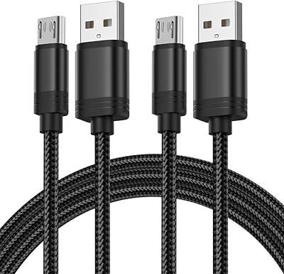 Câble de charge micro rapide - câble tressé usb a vers micro b sync 3.0 pour capacité de données powerline de téléphone portable, noir, 1 mètre. Grâce à sa plateforme sécurisée et facile à utiliser, DIAYTAR COTE D'IVOIRE est devenue la référence pour les achats en ligne en Côte d'Ivoire.