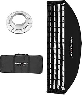 Ambitful softbox fw 35x160 avec grille nid d'abeille + sac de transport pour lampe flash led stroboscopique pour studio vidéo (support bowens 35x160cm). DIAYTAR COTE D'IVOIRE est une boutique en ligne généraliste qui propose plus de 300 000 références de produits, faisant d'elle la boutique leader en Cote d'Ivoire. Elle offre une large gamme de produits allant de l'électronique à la mode en passant par les produits de maison et les accessoires. Les clients peuvent ainsi trouver facilement ce qu'ils cherchent sur une seule plateforme.