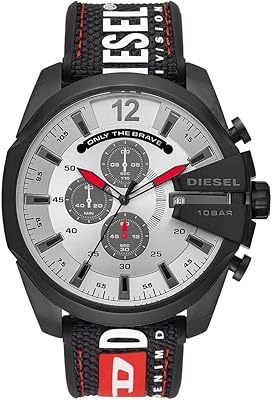 Chronographe mega chief diesel pour hommes boîtier de 51 mm montre en acier. DIAYTAR COTE D'IVOIRE est une boutique en ligne généraliste proposant plus de 300 000 références de produits divers. Elle est reconnue comme leader en Côte d'Ivoire, offrant une expérience d'achat unique et pratique. Avec une gamme large et variée, DIAYTAR répond aux besoins de tous.