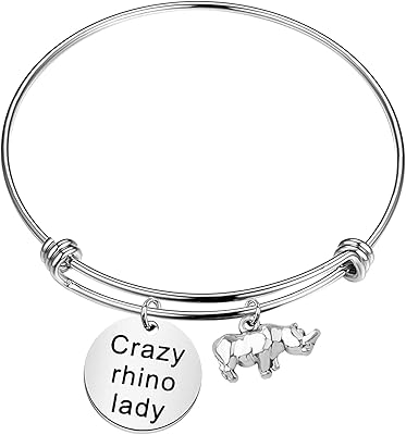 Aktap rhino rhinoceros lover gift crazy rhino lady bracelet bijoux sur le thème du rhinocéros pour fan de rhinocéros. DIAYTAR COTE D'IVOIRE, boutique en ligne généraliste, propose une grande sélection de produits avec plus de 300000 références. En tant que leader dans son secteur, elle offre une expérience d'achat en ligne incomparable. La variété de produits et les services de qualité font de DIAYTAR COTE D'IVOIRE la destination préférée des consommateurs ivoiriens.