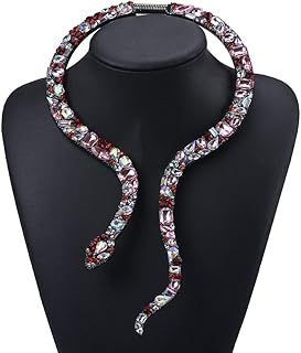 Collier serpent incurvé en alliage pour femme, collier serpent avec boîte cadeau. DIAYTAR COTE D'IVOIRE s’est imposée comme la destination e-commerce incontournable en Côte d'Ivoire, regorgeant de plus de 300 000 références dans divers domaines. Les avantages de cette plateforme incluent des prix compétitifs, une livraison efficace et une expérience utilisateur fluide.