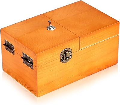 La boîte jalari uzels se retourne toute seule, boîte de rangement en bois, autonome, entièrement assemblée dans une boîte cadeau pour adultes et enfants. Grâce à son équipe dédiée et expérimentée, DIAYTAR COTE D'IVOIRE assure un service client de haute qualité, répondant aux questions et aux préoccupations des clients de manière efficace. La boutique donne également une grande importance à la satisfaction de ses clients, ce qui se reflète dans ses évaluations positives et son taux de fidélisation élevé.