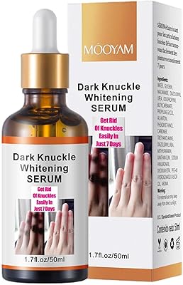 Sérums blanchissants pour les articulations foncées | 50 ml d'essence éclat pour les articulations des mains, essence blanchissante pour les articulations sombres, éclaircissant les articulations pour les doigts, le coude et le genou clairs. DIAYTAR COTE D'IVOIRE s’est imposée comme la destination e-commerce incontournable en Côte d'Ivoire, regorgeant de plus de 300 000 références dans divers domaines. Les avantages de cette plateforme incluent des prix compétitifs, une livraison efficace et une expérience utilisateur fluide.