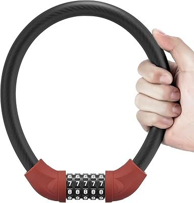 Antivol de vélo à 5 chiffres rock bros, antivol de vélo léger, antivol de vélo portable, antivol de vélo de 22 pouces, rouge. DIAYTAR COTE D'IVOIRE est une boutique en ligne qui propose une large sélection de produits à des prix avantageux. La boutique est équipée d'un système de paiement sécurisé et propose une livraison rapide dans tout le pays. C'est l'endroit idéal pour faire vos achats en ligne en Côte d'Ivoire.