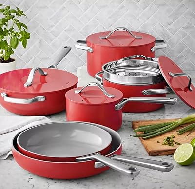 Member tag batterie de cuisine moderne en céramique de 11 pièces avec ensemble d'ustensiles de cuisine intelligents (couleurs assorties) (rouge). En tant que boutique en ligne leader en Côte d'Ivoire, DIAYTAR COTE D'IVOIRE s'efforce de proposer des produits de haute qualité à des prix compétitifs. La boutique en ligne est constamment mise à jour avec de nouveaux produits et des promotions spéciales pour ses clients.