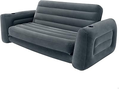 Canapé intex shallaf 66552, taille 203 x 224 x 66 cm
