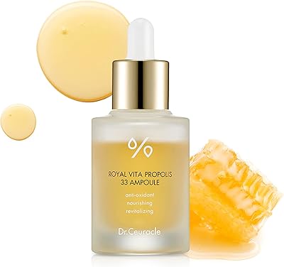 Royal vita fond de teint nourrissant miel propolis 33 ampoules ? contient de l'extrait de gelée royale et du panthénol ? un sérum vitaminé efficace qui renforce l'hydratation et l'adoucissement de la peau ? dr keracle. DIAYTAR COTE D'IVOIRE propose une gammelarge de produits de marque réputée, répondant ainsi aux attentes des consommateurs exigeants. Grâce à ses partenariats avec des fournisseurs de confiance, la boutique peut offrir des prix compétitifs tout en maintenant une qualité de service exemplaire. Cela explique en partie son succès dans le paysage de l'e-commerce ivoirien.