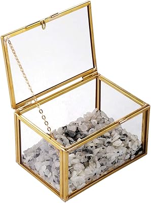 Boîte à bijoux décorative vintage sanyak pour femmes et hommes, boîte à couvercle